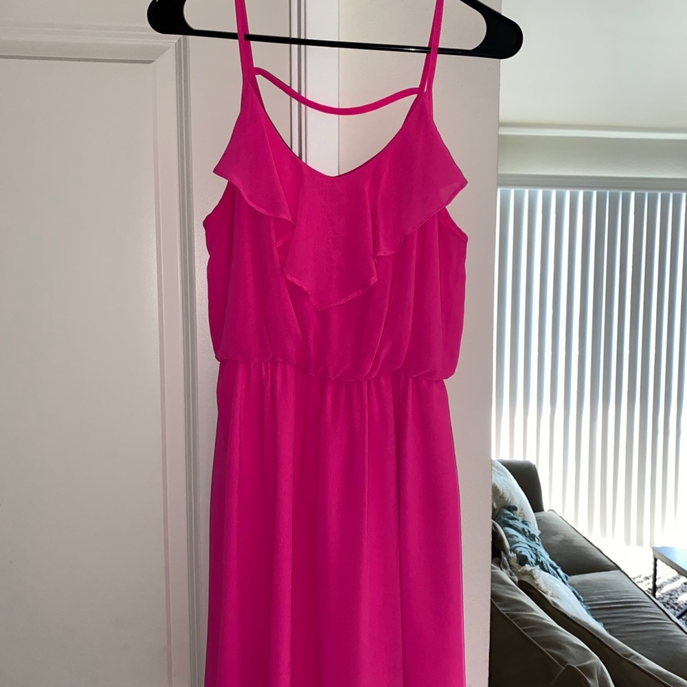 Hot Pink Dress